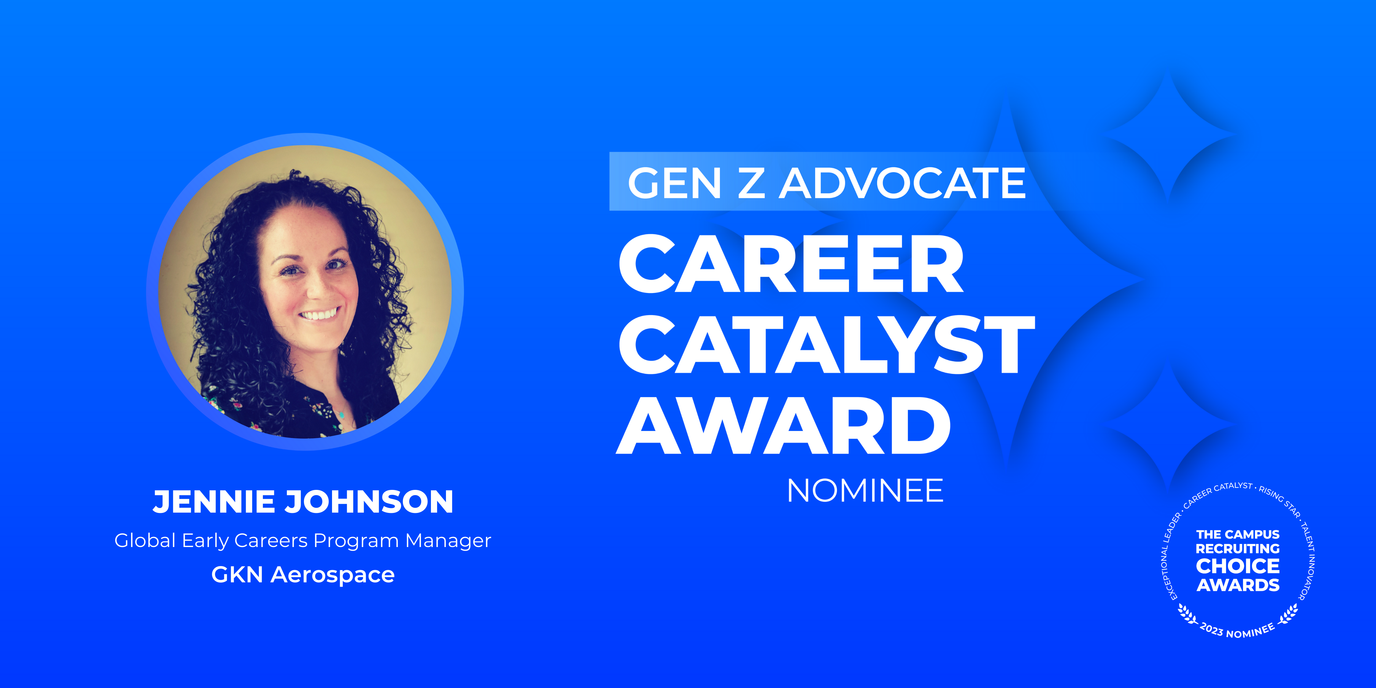 Jennie Johnson - Nominee For Career Catalyst Award - 2023 Campus ...